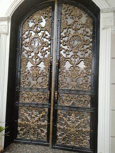 Cnc gates - iron gates - wrought iron work - iron & steel railing