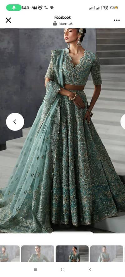 afrozeh bride collection  original branded