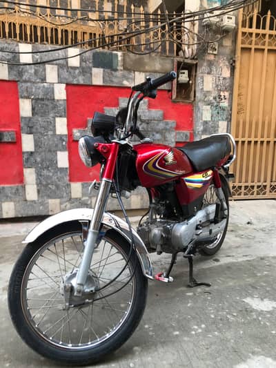 Honda CD 70 2014 Model RIQ Genuine Tanki Tapy