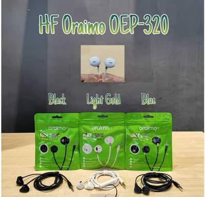 Original Oraimo Handfree ( 20 / 50 ) Pcs