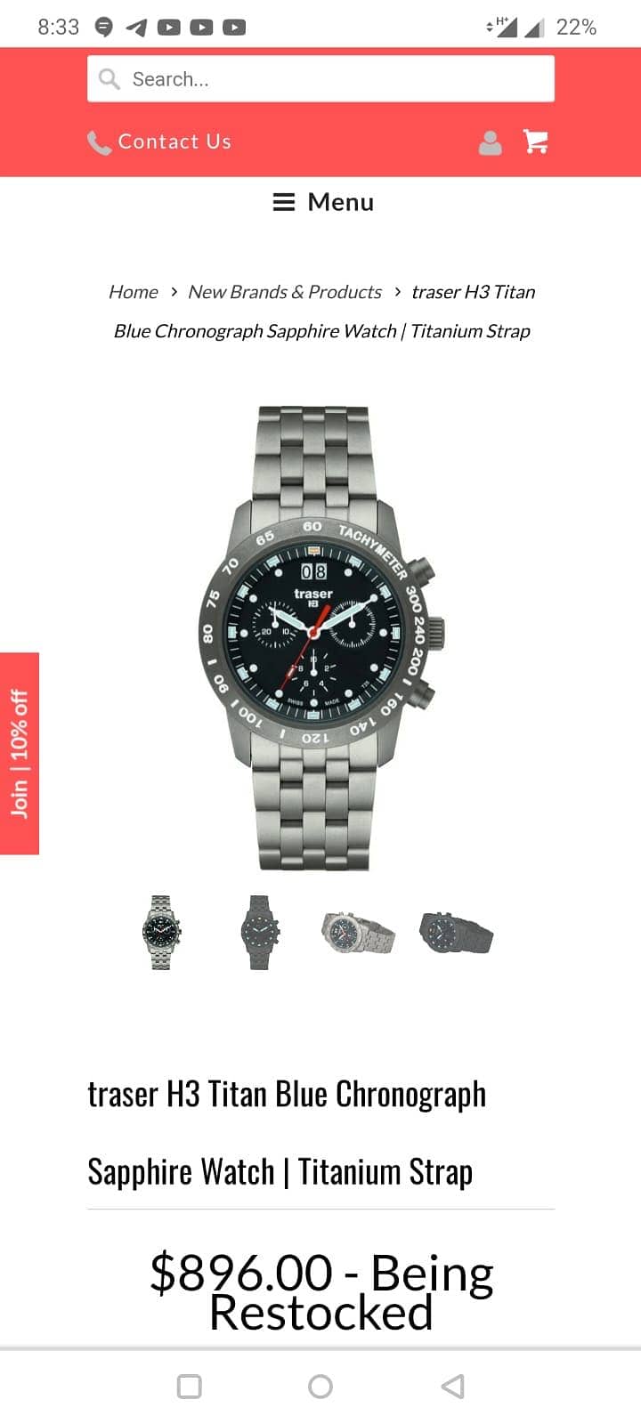 Men Watch 10