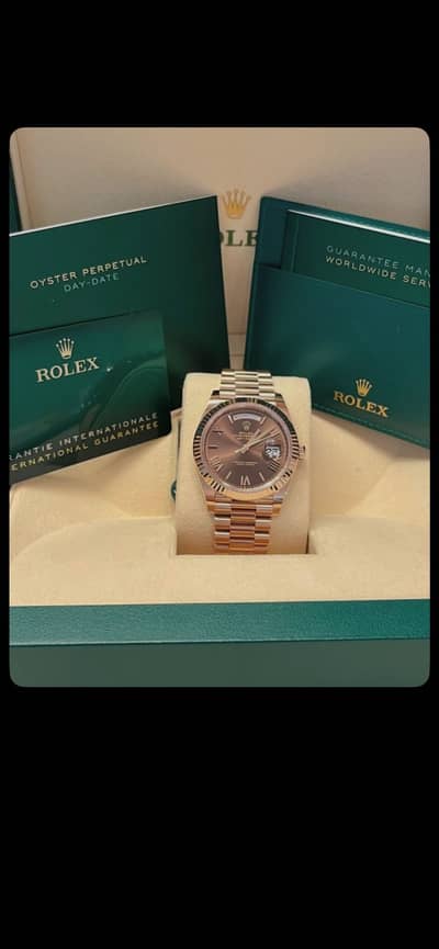 Rolex Day Date Rose Gold Premium Edition – Super High-End Quality