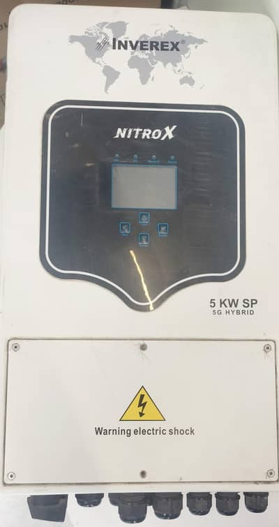 nitrox inverter 5 kw 2 ac 1.5 ton or gahr ka load easily chalaata h
