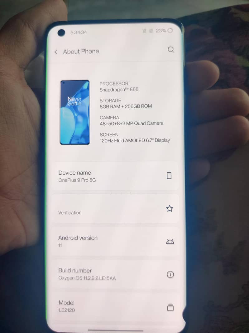 One Plus 9 Pro 5