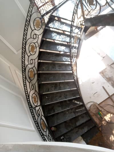 Railings - Stairs - Cnc railings - Spiral Stairs - Choghat - Iron work