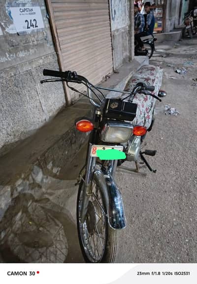 honda 125 2017 Karachi number