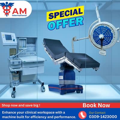 Electric OT Table, Operating Table,Surgical Table OT Setup OT Light