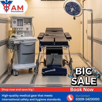 ICU Equipment, Operation Theater Setup, OT Setup Pakistan,