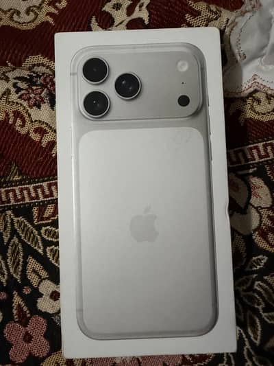 iPhone 17 Pro Max-256GB | Orignal Box Pack | Non PTA Approved