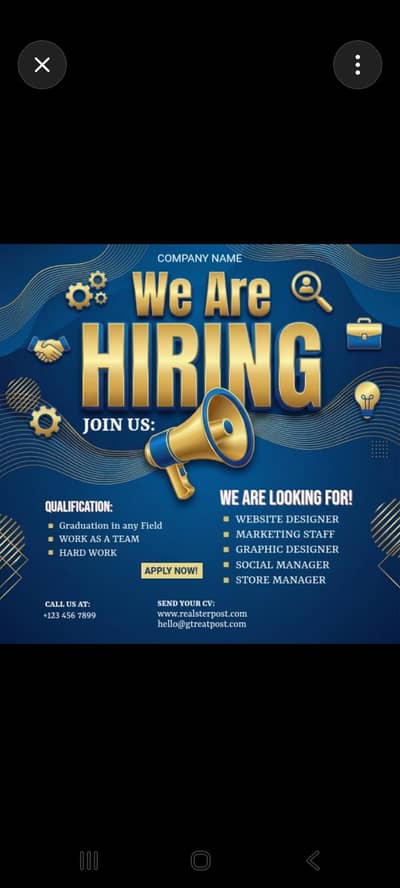 We are hiring freshers,males and females for part time and full time