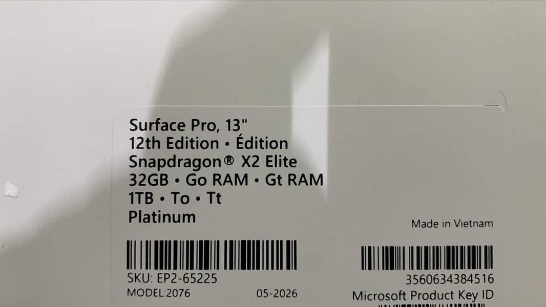 Surface Pro 13' 12th Edition 0