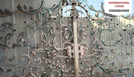 Iron gates-Cnc gates- Customized metal work-Wall Fence-terrase-Gate