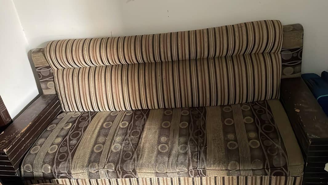 5 seather Sofa Set 0