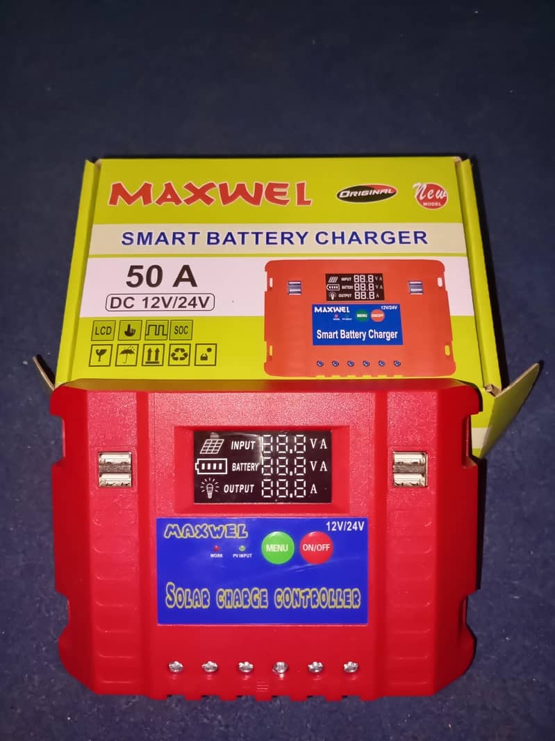 50A smart charge controller 1