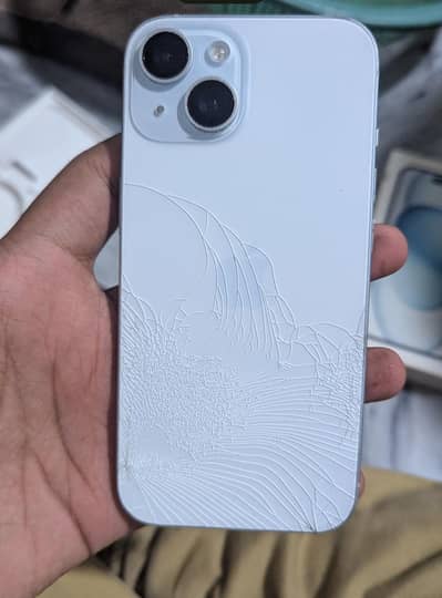 Apple iPhone 15 with box 128 gb