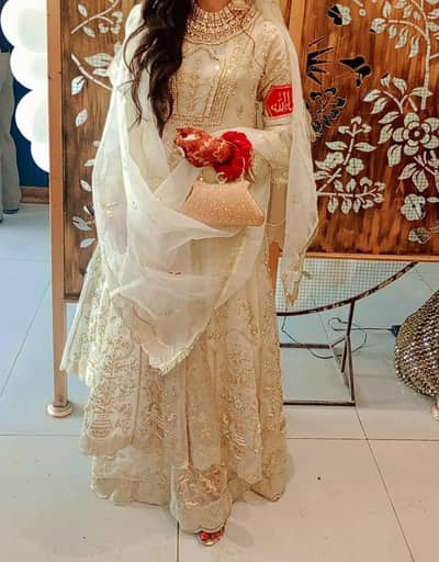 Nikkah Maxi For girls. White Maxi for girls