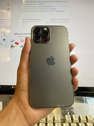 Apple iPhone 13 Pro Max 128gb Battery Health 81% Original