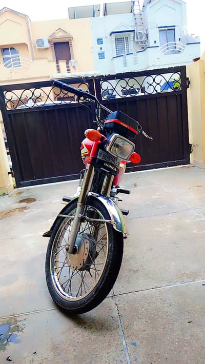honda cg 125 self start