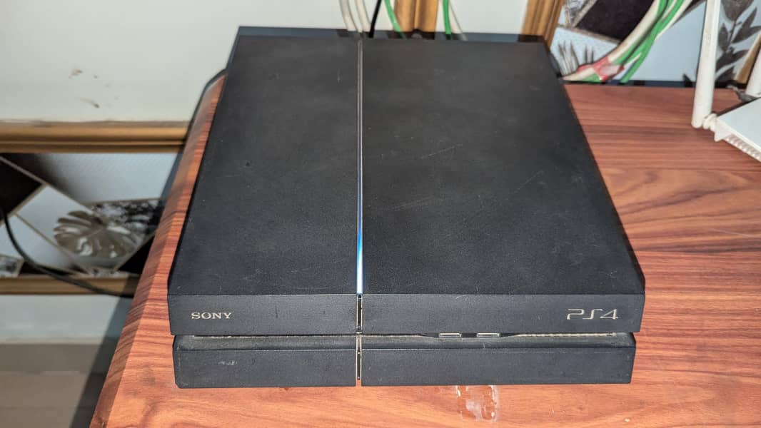PS4 with controllers 1