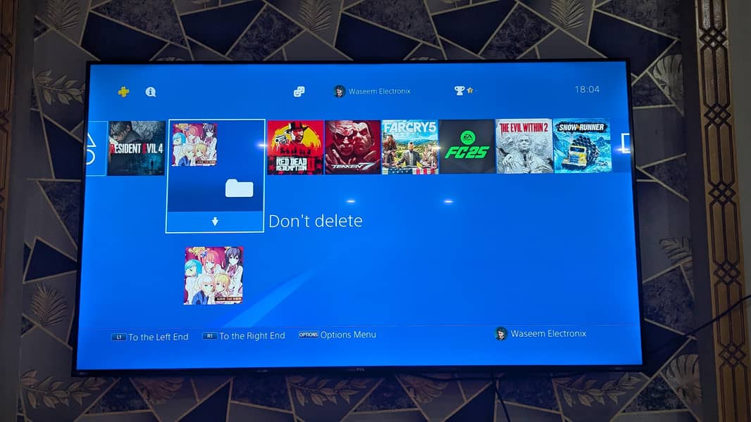 PS4 with controllers 2