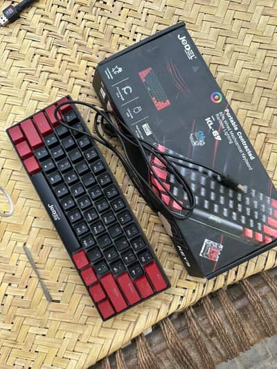 JEDX K64 RGB Gaming Keyboard + Wireless Controller | Bundle Deal