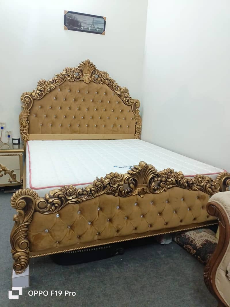 bed+sofa+side table+foam 2