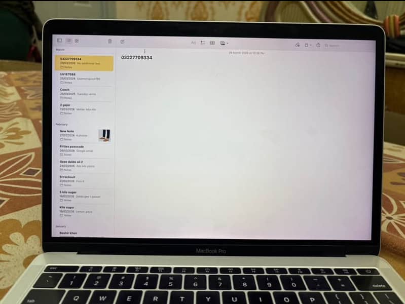 MacBook 2017 pro 5