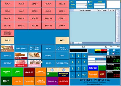 POS Software inventory Managament Fast Food Restaurant any business