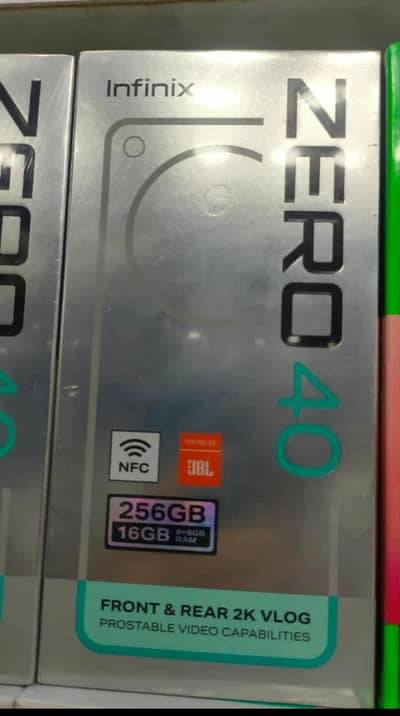 Infinix Zero 40 5g non active box pack available