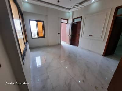 Bank Finance 4th Floor Brand New apartment Karachi University Society Scheme 33