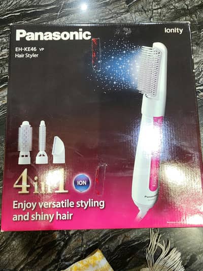 Panasonic 4 in Hair straightner, curler, dryer