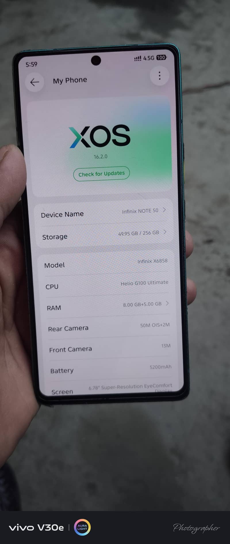 Infinix Note 50 5