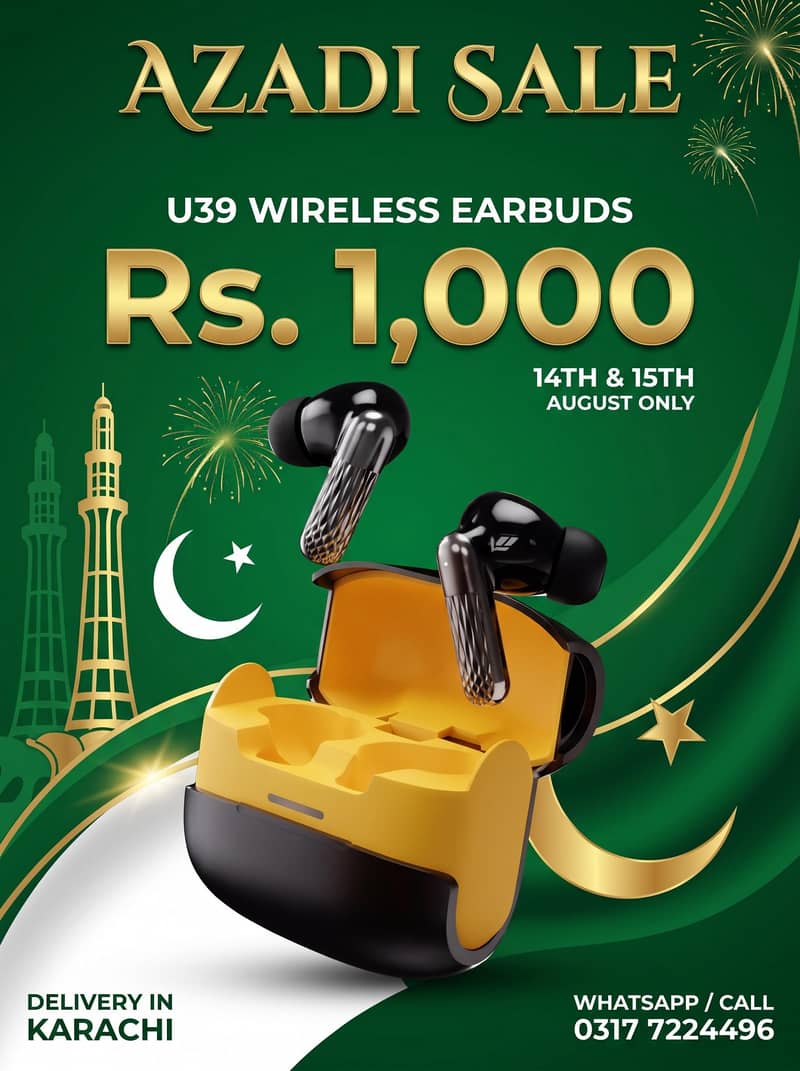 Wireless Earbuds U39 0