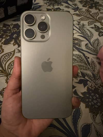 iPhone 15 Pro Max 256GB | Natural Titanium , Non Pta
