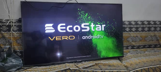 Ecostar 55 inch 4k led nechy wali back light change hogi thori light