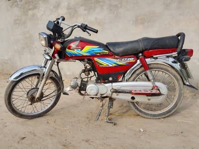 cd 70 bike all ok
