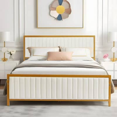 Iron Double Bed//Queen Bed//Bed Set//double bed//Single Beds/iron Bed