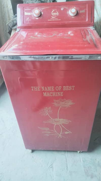 Red Rose washing machine
