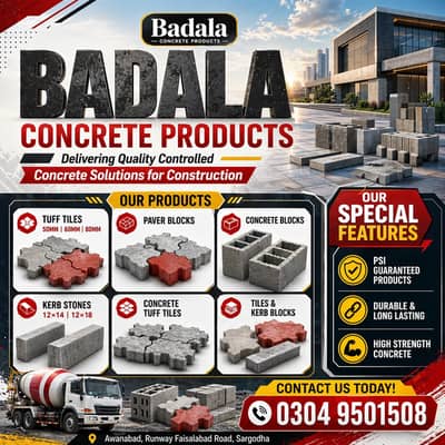 Tuff Tiles, Paver Blocks, Concrete Tuff Tiles, Kerb Stone, Kerb Stone
