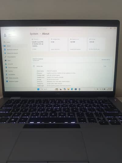 Dell Latitude 5410 i5 10th Gen | 8GB RAM 256GB SSD | Backlit Keyboard