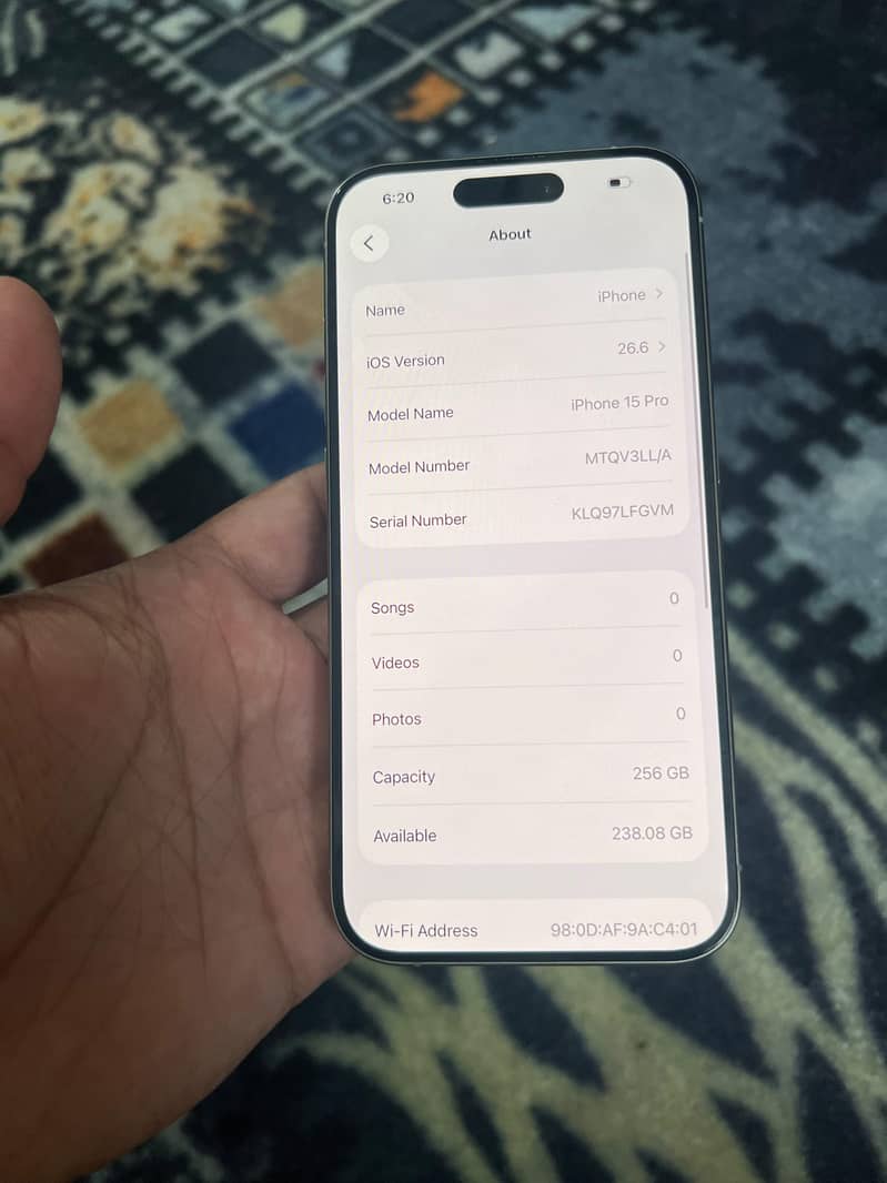 Apple iPhone15pro 5