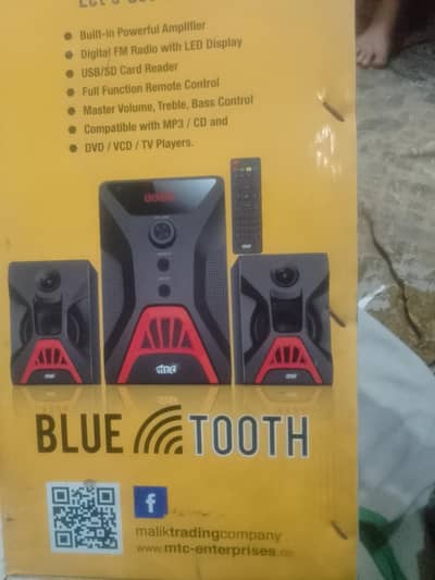MTC Bluetooth speaker 10/9 condition