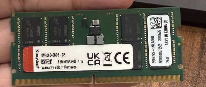 32 GB DDR5 5600 MTs