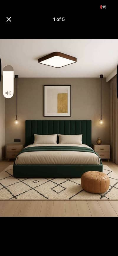 Bed set design - Wooden Bed - Luxury Bed - Poshish Bed - Bed & bed set