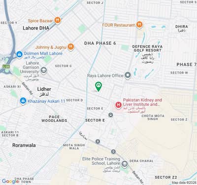 Ultra-Rare Investment Opportunity | 6 Kanal Plot E Block, DHA Phase 6 Lahore