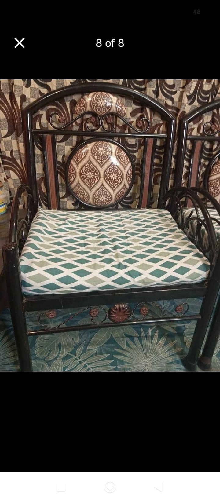 iron sofa set 2