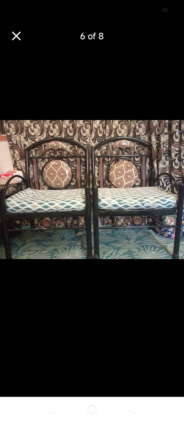 iron sofa set 4