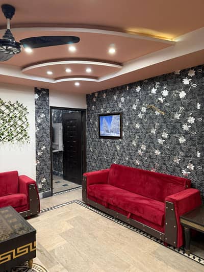 Prime Location Furnished Flat In Bahria Town Sector C Walking Distance To Market