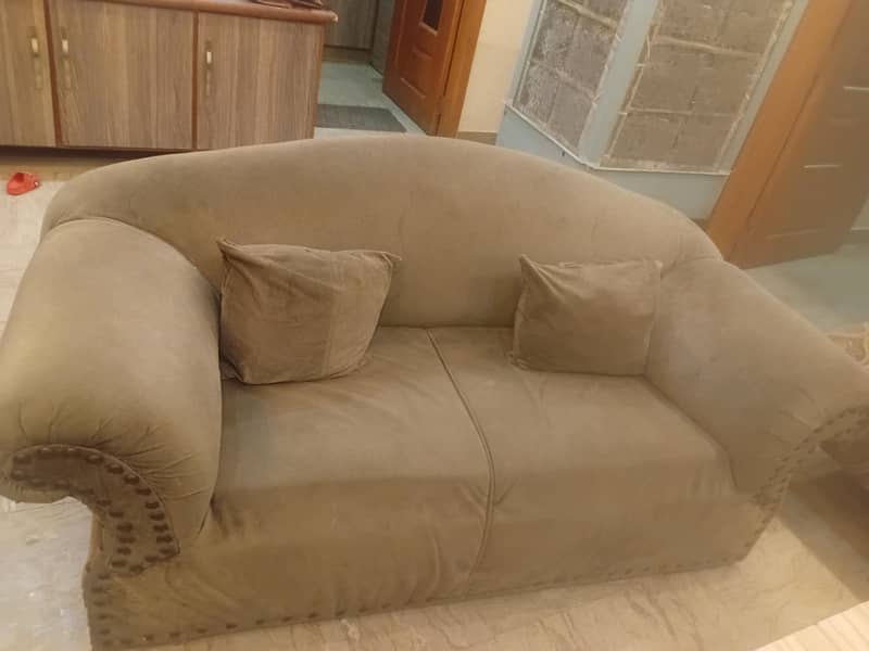 Brown sofa set 5