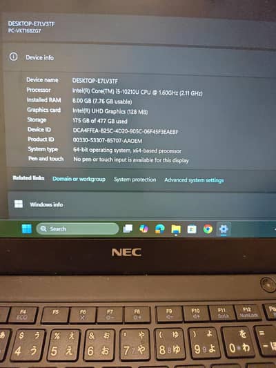 NEC VersaPro Core i5 Laptop for Sale